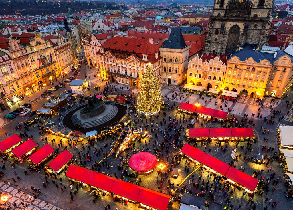 Prague Christmas Tree Lightning Littlepanda